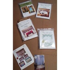 Curtain Patterns Some Are Used Set Of Six Variety Cool Bundle‎ Pricing/Brochure